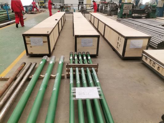Bình xịt kim loại / Bơm pít tông thanh mút mạ crôm / Lớp phủ nip Bơm thanh thùng bằng carbon trơn