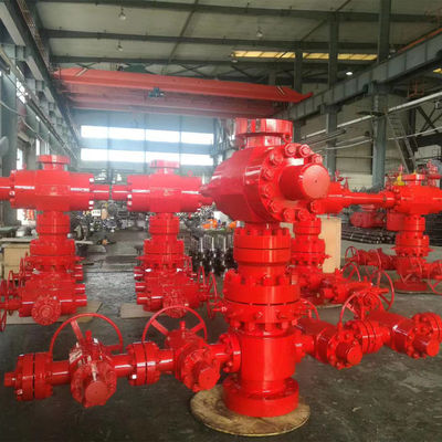 Thiết bị đầu giếng API 6A chất lượng cao Cây Giáng sinh / cây X khoan dầu cho ngành dầu khí