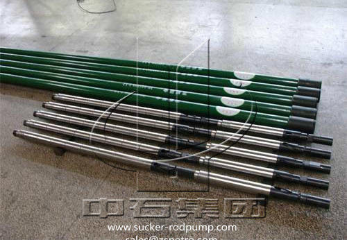 Chiều dài 25 - 30ft Bơm giếng với ống phun kim loại Pít tông dưới bề mặt Bơm thanh hút