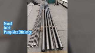 Máy bơm thanh hút API 11AX Ống nối Monel